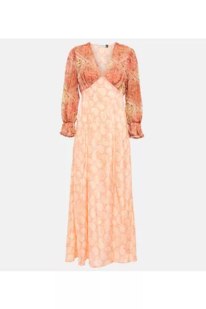 RIXO London Aoife paisley-printed silk dress