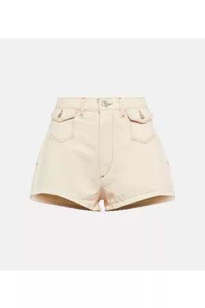 RE/DONE 70s Pocket high-rise denim shorts