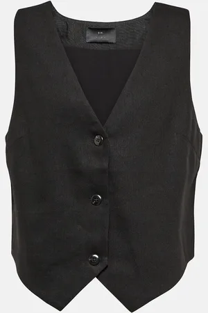 SIR Linen-blend vest