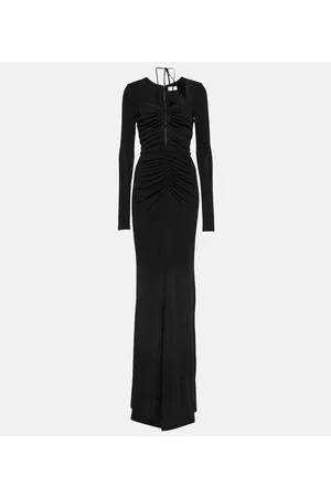 Rebecca Vallance Naiset Rennot Mekot - Riccardo cutout ruched jersey gown