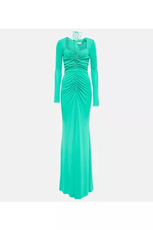 Rebecca Vallance Naiset Rennot Mekot - Riccardo cutout ruched jersey gown