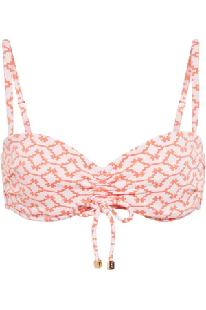 Heidi Klein Antigua printed bikini top