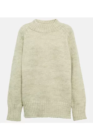Maison Margiela Alpaca, cotton and wool sweater