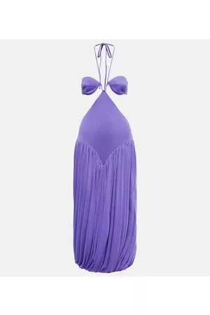 Stella McCartney Cutout silk-blend dress