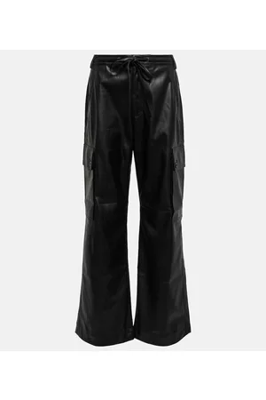 Proenza Schouler White Label high-rise faux leather cargo pants