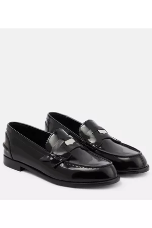 Christian Louboutin Patent leather penny loafers