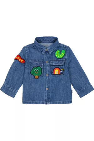 Stella McCartney Baby embroidered denim shirt