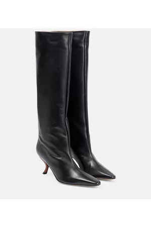 Gia Borghini Naiset Ylipolvensaappaat - Gia/Rhw Rosie 29 leather knee-high boots