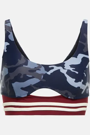 The Upside Marine Bailey printed sports bra