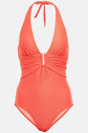 Heidi Klein Morrocan Sands ribbed swimsuit