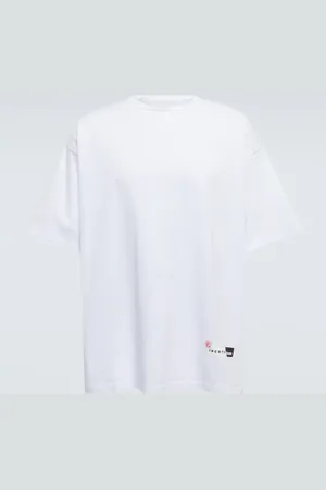 Incotex x Facetasm Logo cotton jersey T-shirt