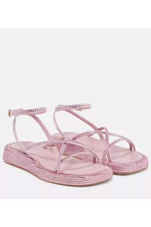 Gia Borghini Gia/Rhw Rosie embellished leather 16 S sandals