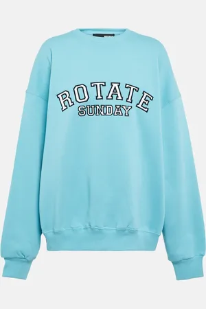 ROTATE Iris logo cotton sweatshirt