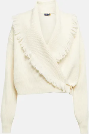 Ralph Lauren Ribbed-knit wrap cardigan