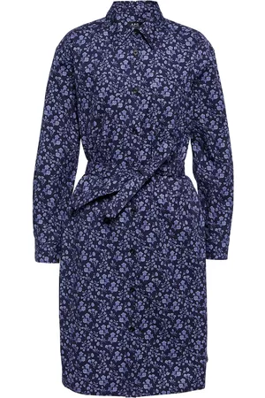 A.P.C. Pixie floral cotton shirt dress