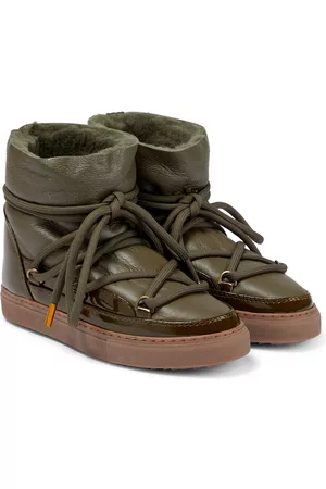 INUIKII Sneaker Gloss leather snow boots