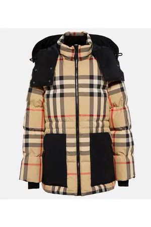 Burberry Archive Check puffer jacket