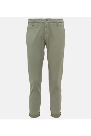AG Jeans Caden mid-rise straight chinos