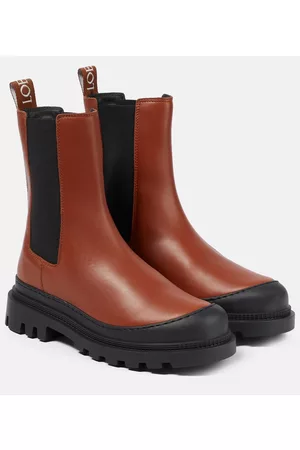 Loewe Leather Chelsea boots