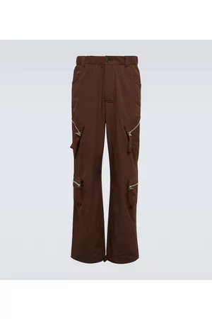 Jacquemus Le Cargo Marrone cotton cargo pants