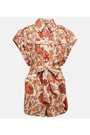 ZIMMERMANN Andie linen playsuit