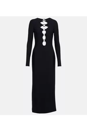 Burberry Cutout jersey maxi dress
