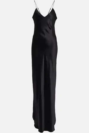 NILI LOTAN Silk maxi dress