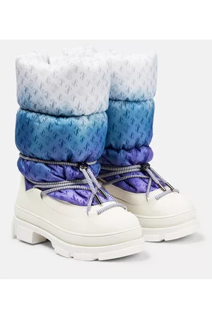 Jimmy Choo Yeda monogram padded snow boots