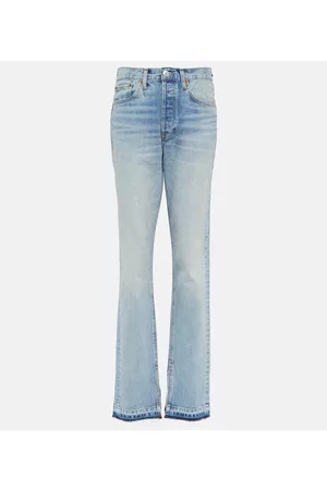 RE/DONE High-rise bootcut jeans