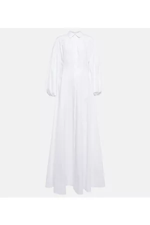 Carolina Herrera Naiset Iltapuvut - Puff-sleeve belted gown