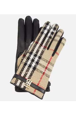 Burberry Naiset Käsineet - Victoria tweed gloves