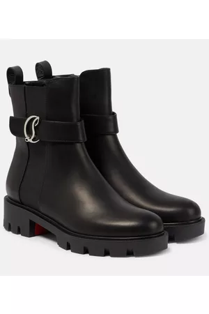 Christian Louboutin Naiset Nilkkurit - CL Chelsea leather ankle boots