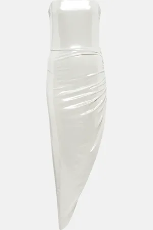 Norma Kamali Asymmetric midi dress