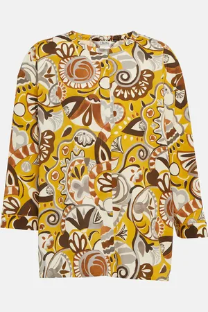 Max Mara Ilenia printed cotton-blend blouse