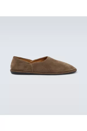 The Row Canal suede flats