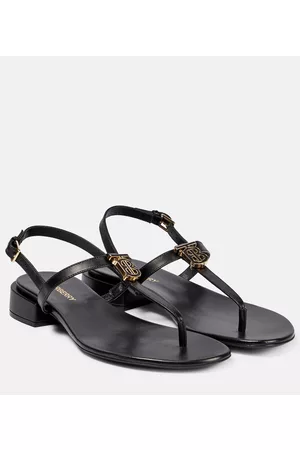 Burberry Emily 20 leather thong sandals