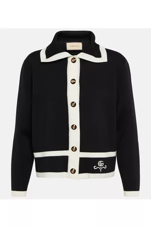 Gucci Double G wool piquÃ© jacket