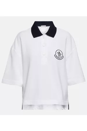 Moncler Logo cotton pique polo shirt