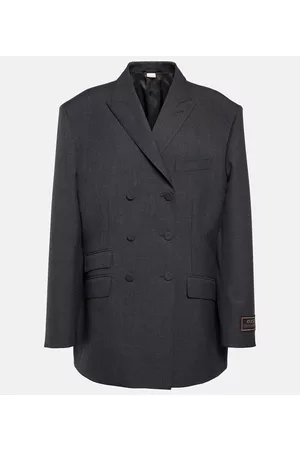 Gucci Wool-blend double-breasted blazer