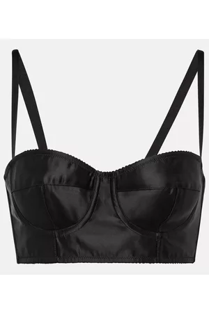 Dolce & Gabbana X Kim satin bustier