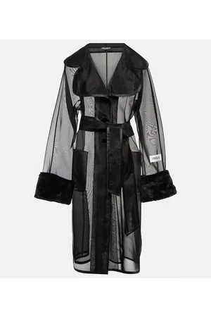 Dolce & Gabbana Naiset Trenssit - X Kim organza trench coat