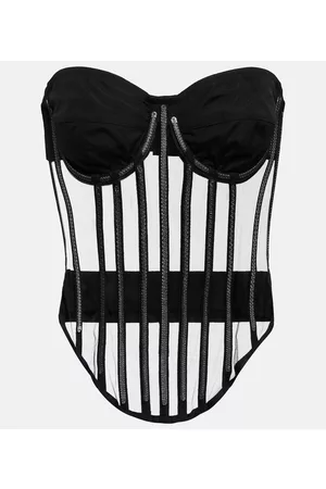 Dolce & Gabbana Naiset Korsetit - X Kim tulle embellished corset