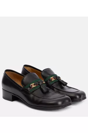 Gucci Naiset Loaferit - Interlocking G leather loafers