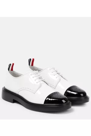 Thom Browne Naiset Loaferit - Patent leather Derby shoes