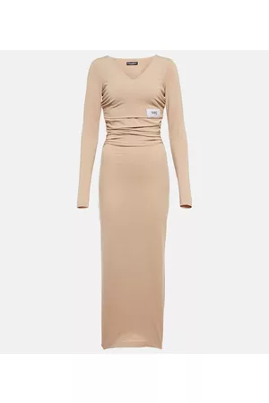 Dolce & Gabbana Naiset Rennot Mekot - Jersey maxi dress