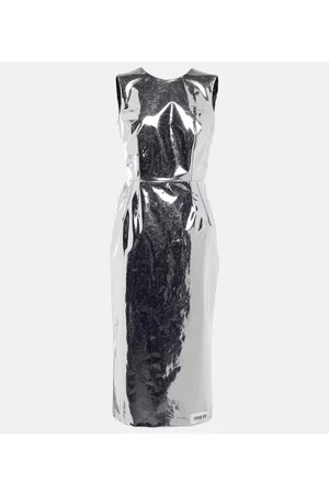Dolce & Gabbana Naiset Midimekot - X Kim metallic midi dress