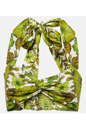 AlÃ©mais Naiset Bralette - Wallis floral linen bralette