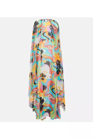 Etro Naiset Printtimekot - Printed silk gown