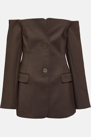 SIR Sandrine off-shoulder blazer dress