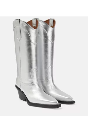 PARIS TEXAS Naiset Cowboy - Dakota metallic leather cowboy boots